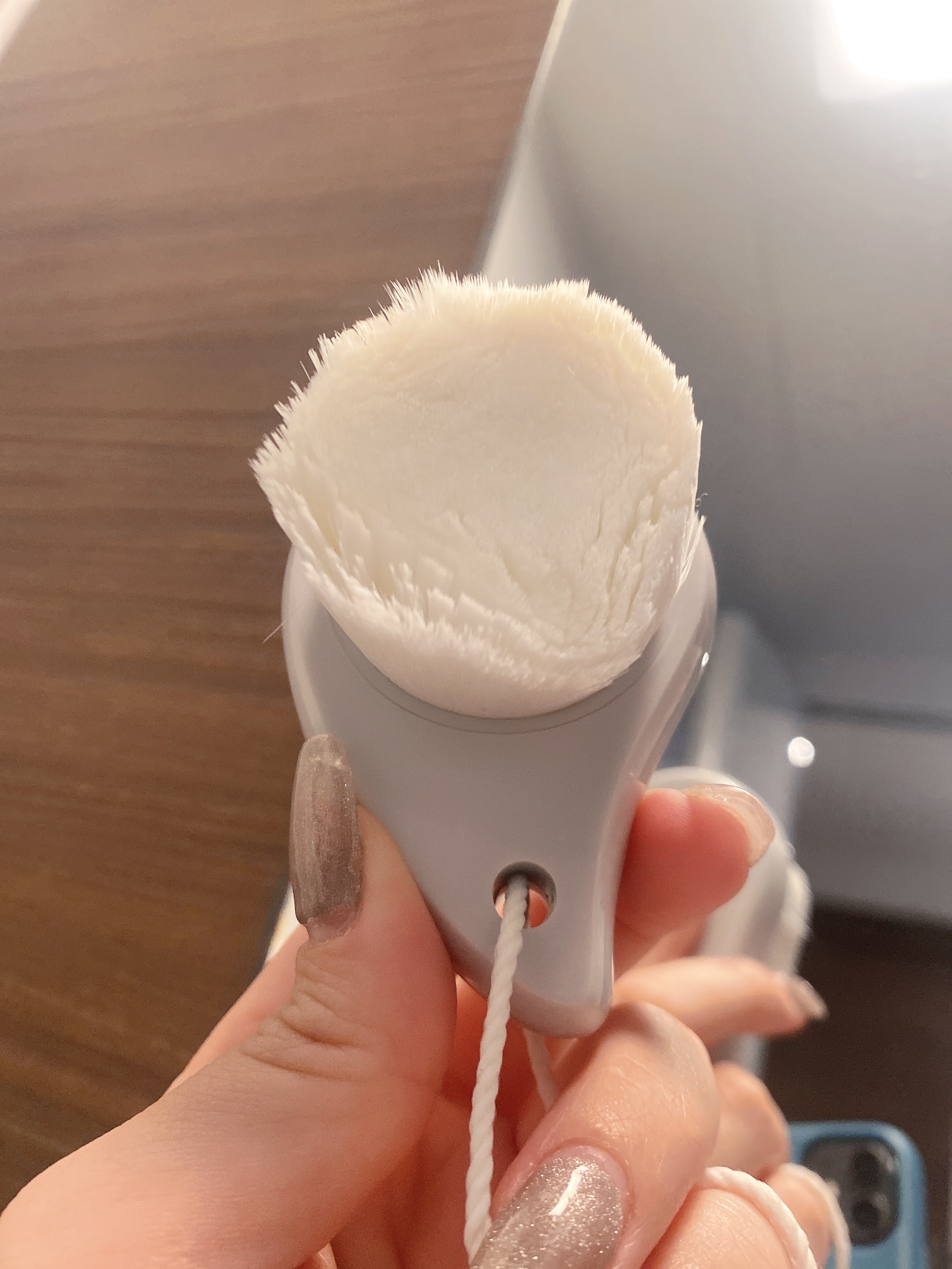 洗顔ブラシ(ラパン)/ニトリ/その他スキンケアグッズを使ったクチコミ（1枚目）