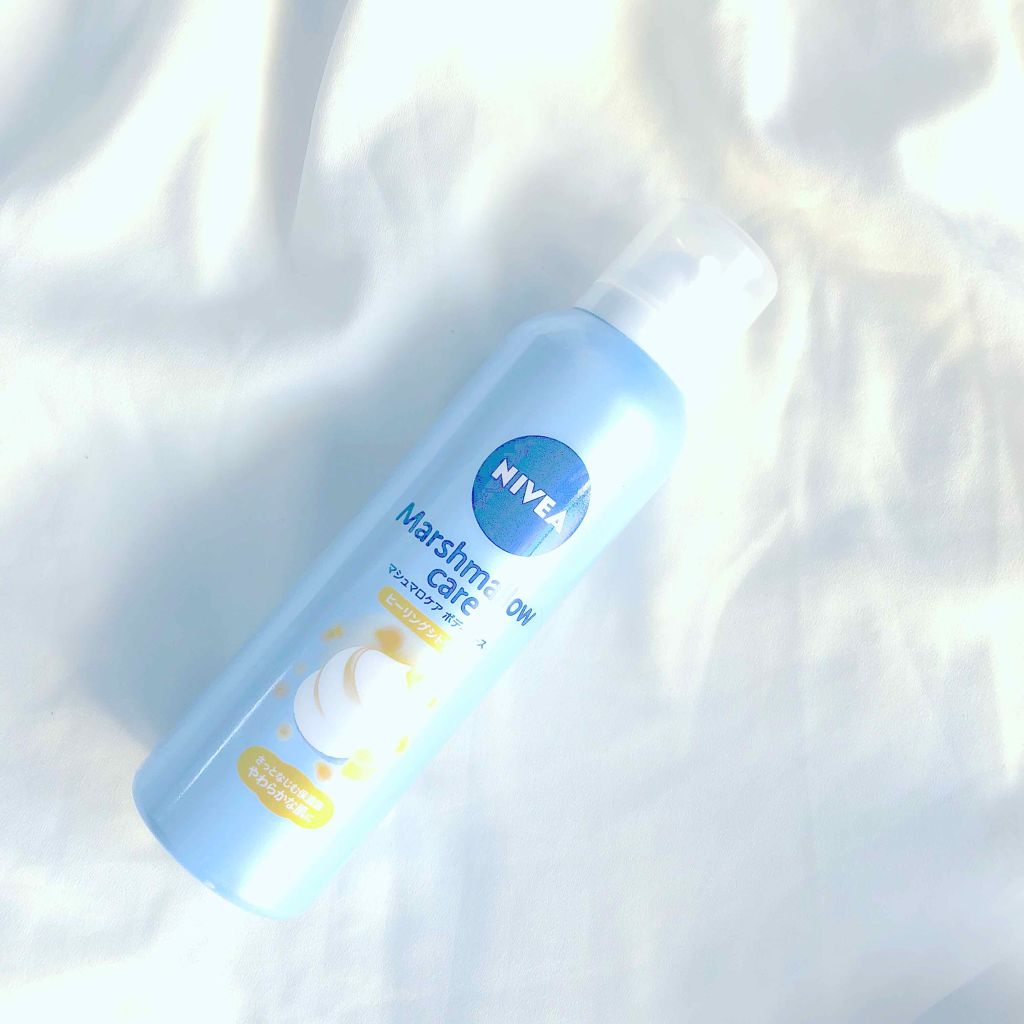 マシュマロケア ボディムース シルキーフラワー/ニベア/ボディローションを使ったクチコミ(1枚目)