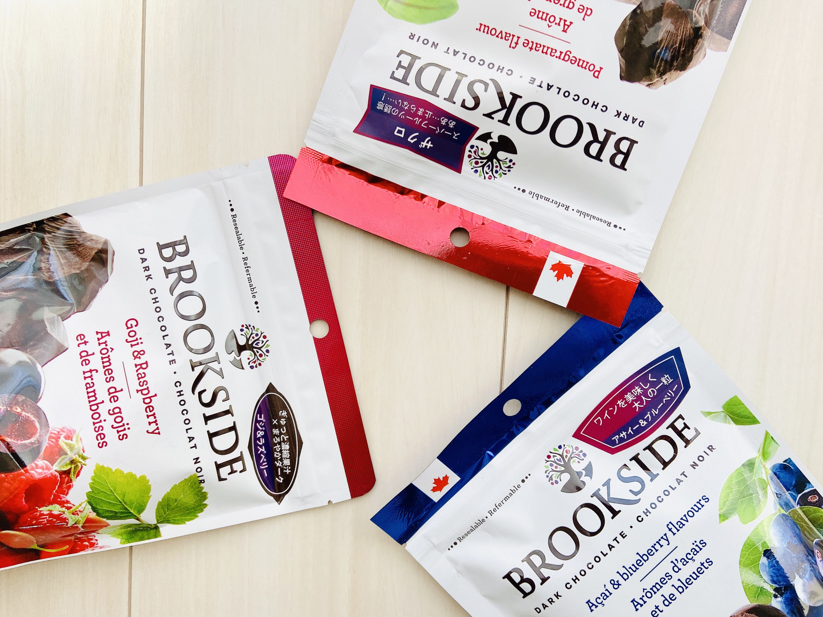 ブルックサイド　ダークチョコレート/BROOKSIDE/食品を使ったクチコミ（3枚目）