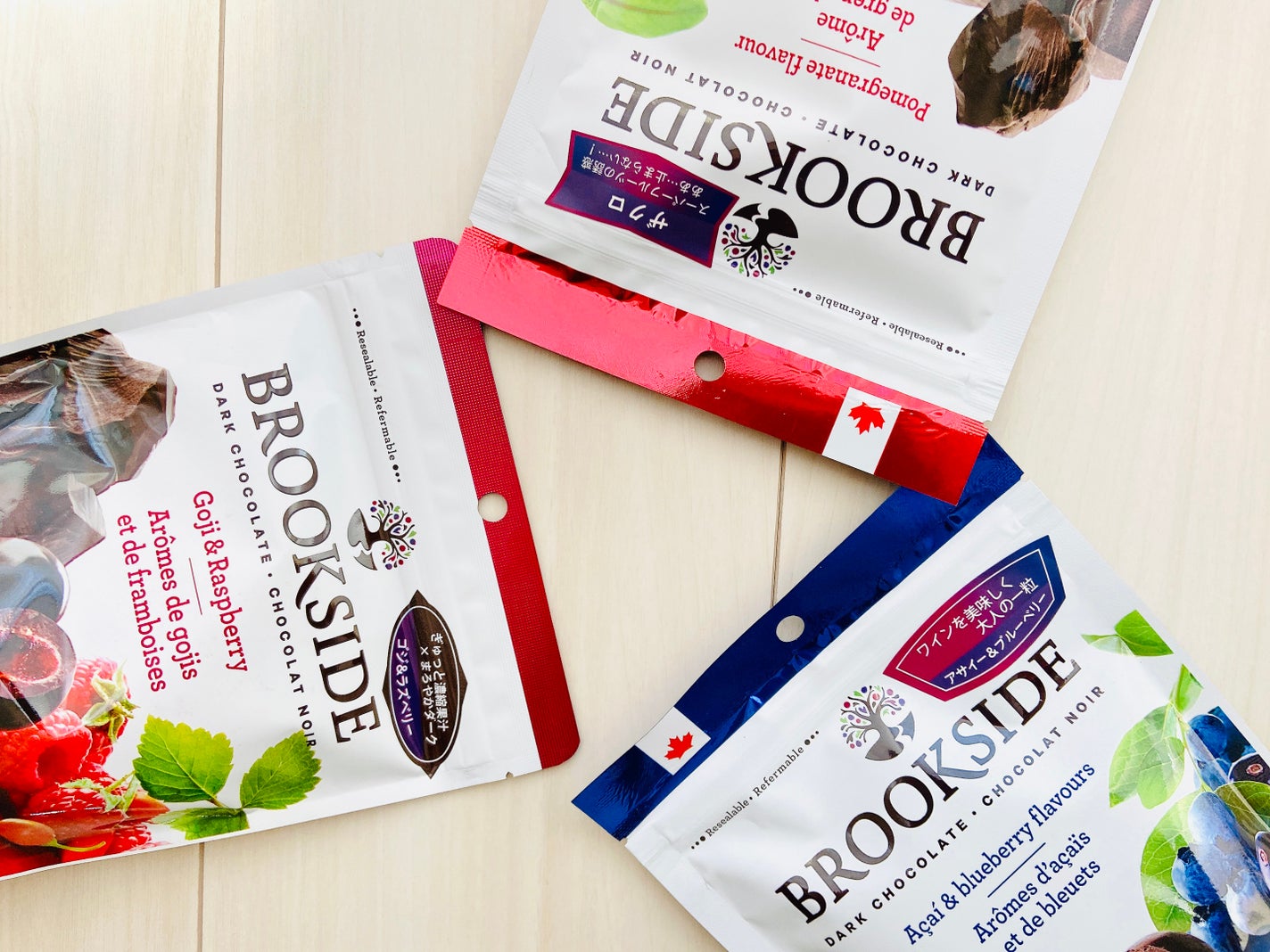 ブルックサイド ダークチョコレート/BROOKSIDE/食品を使ったクチコミ(3枚目)