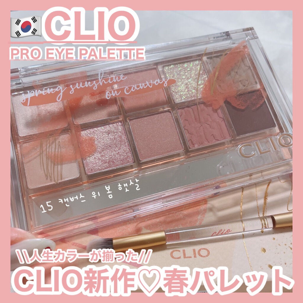 プロ アイ パレット/CLIO/アイシャドウパレットを使ったクチコミ(1枚目)