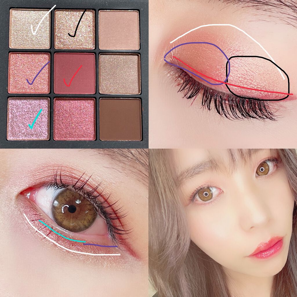 アンインヒビテッド アイシャドーパレット/NARS/アイシャドウパレットを使ったクチコミ(2枚目)