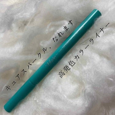 カラーインパクト リキッドライナー GR741(限定)/Visée/リキッドアイライナーを使ったクチコミ（1枚目）