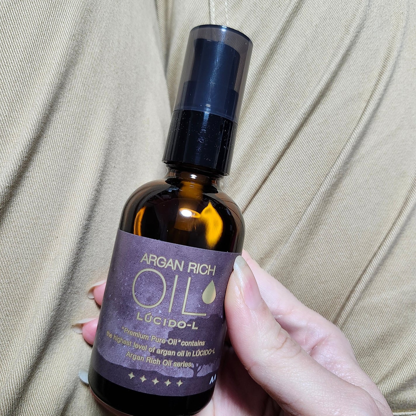 #プレミアムピュアオイル/ルシードエル/ヘアオイルを使ったクチコミ(1枚目)