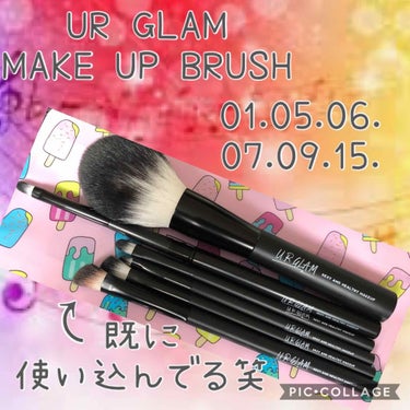 UR GLAM　SHADING BRUSH/U R GLAM/メイクブラシを使ったクチコミ（3枚目）