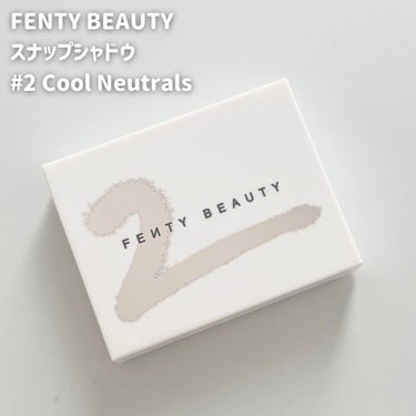 FENTY BEAUTY BY RIHANNA Snap shadows mix & match eyeshadow paletteのクチコミ「コスメアカウントで見かけて買った、
FENTY BEAUTY BY RIHANNAのアイシャド.....」（2枚目）