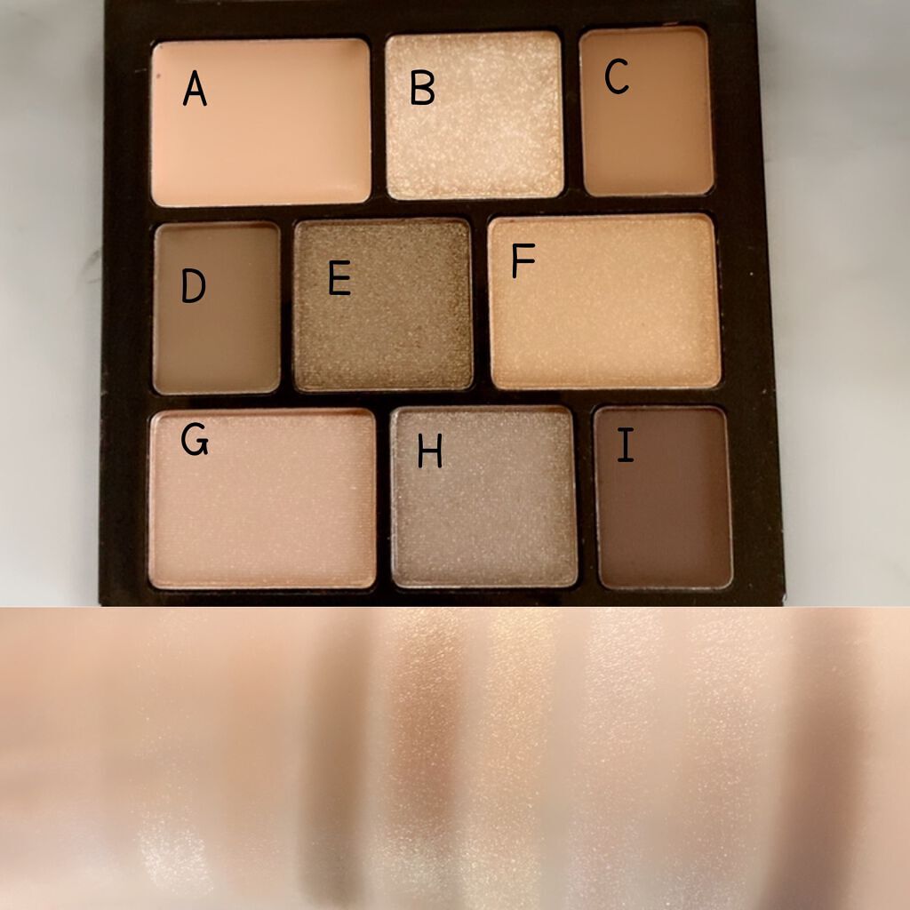 GENE TOKYO ムードアイシャドウパレット/DAISO/アイシャドウパレットを使ったクチコミ(3枚目)