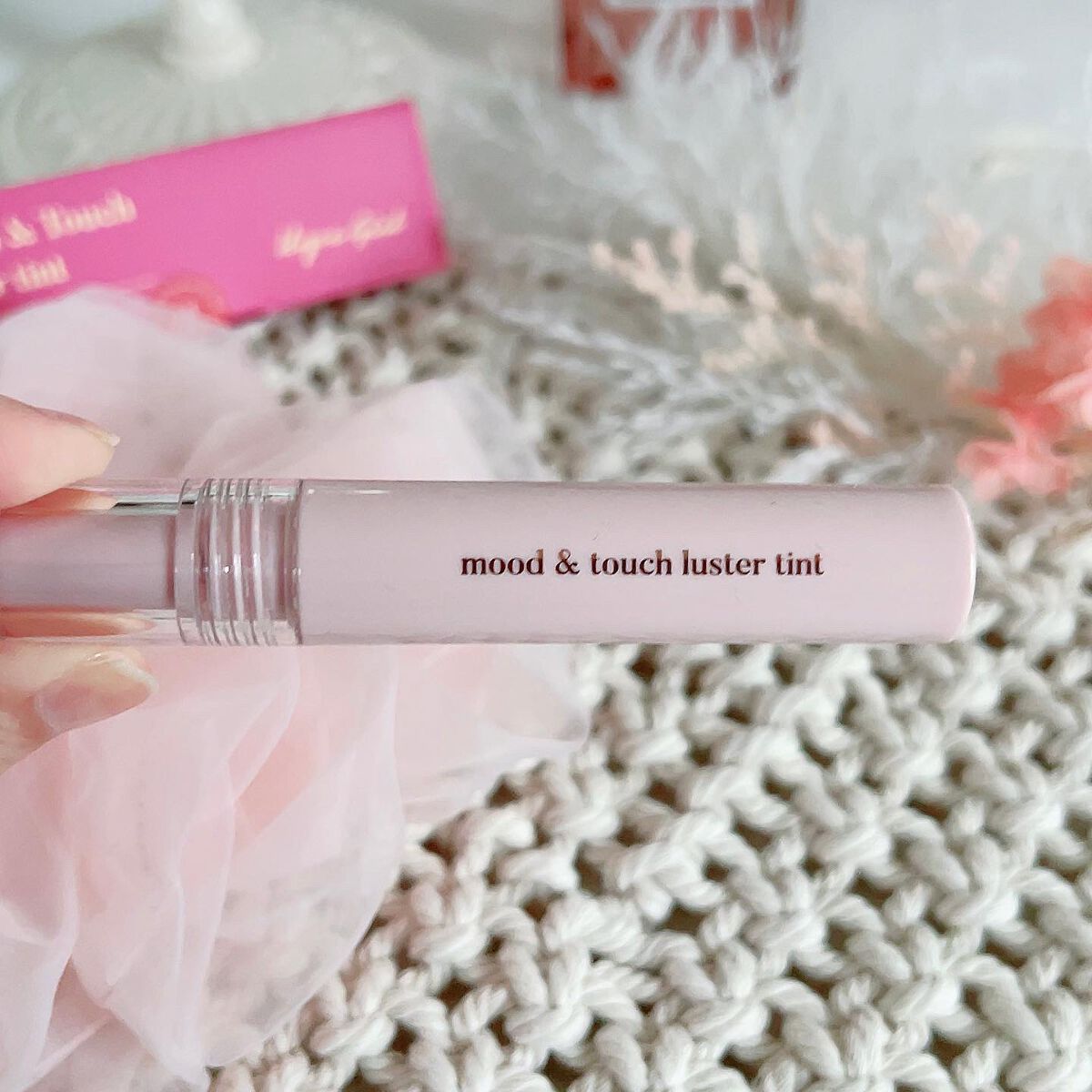 ムードアンドタッチラスターティント/Hope Girl/リップティントを使ったクチコミ（3枚目）