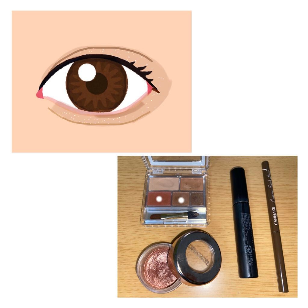 パーフェクトマルチアイズ/キャンメイク/アイシャドウパレットを使ったクチコミ(1枚目)