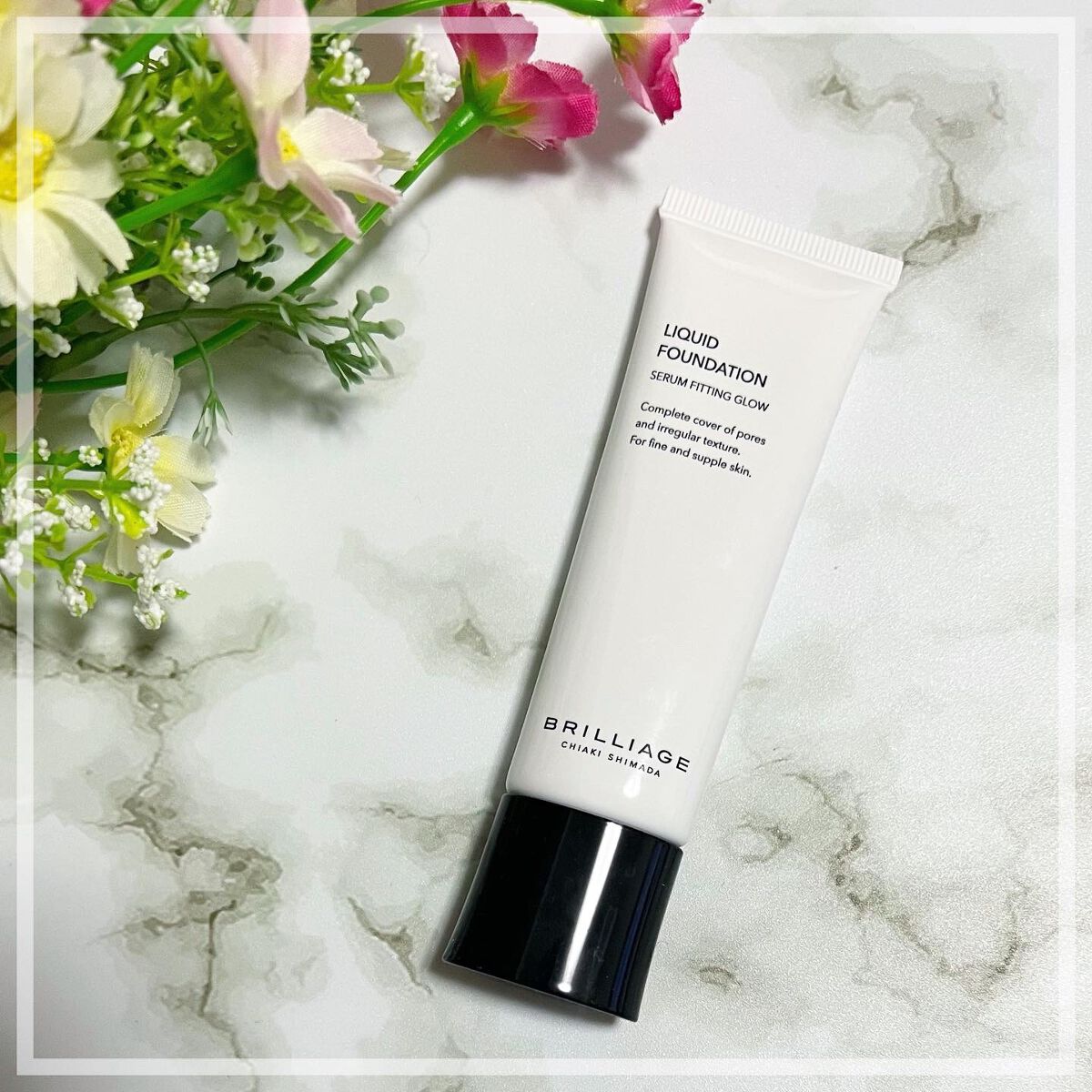 リキッドファンデーション セラム フィッティング グロウ/ブリリアージュ/リキッドファンデーションを使ったクチコミ(1枚目)