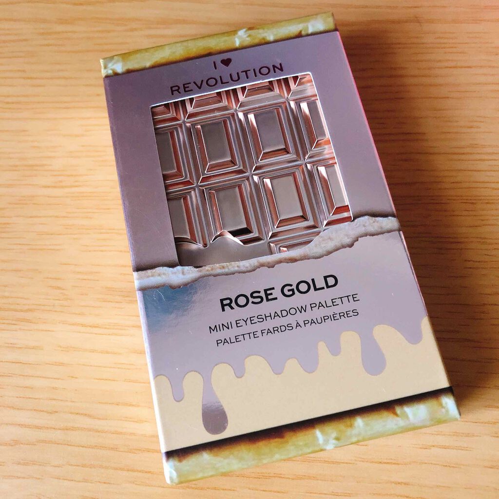 ミニチョコレートアイシャドウパレット/MAKEUP REVOLUTION/アイシャドウパレットを使ったクチコミ(1枚目)