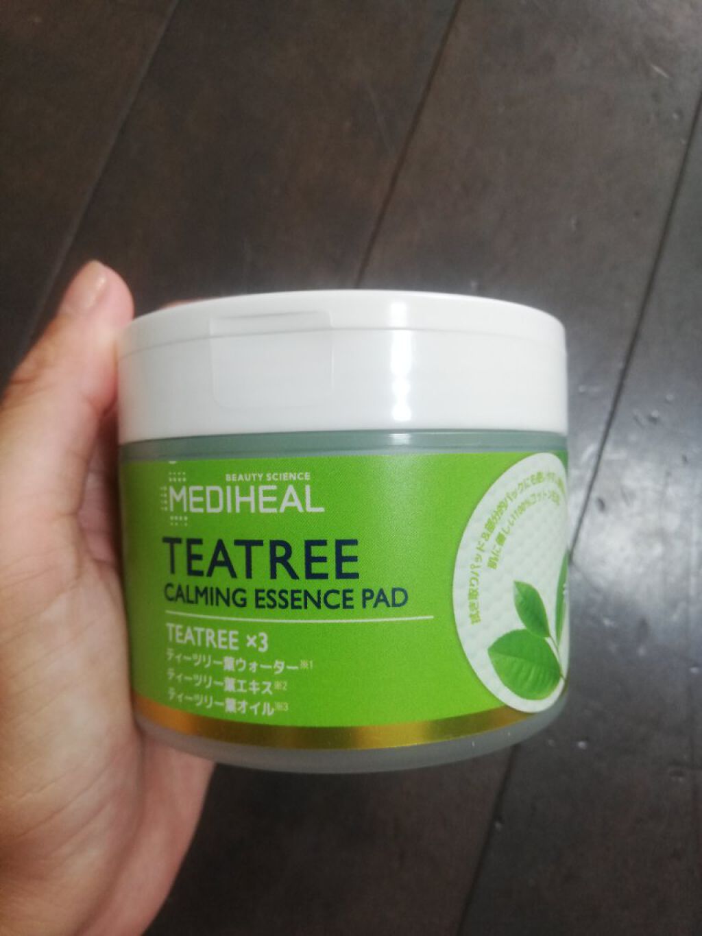 ティーツリーカーミングエッセンスパッド/MEDIHEAL/トナーパッドを使ったクチコミ(2枚目)