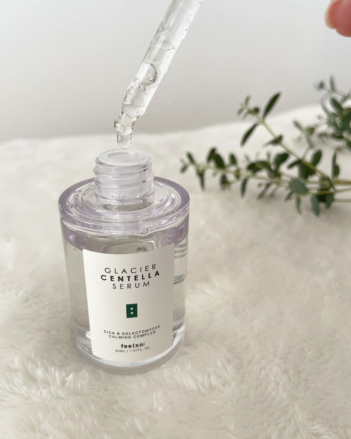 GLACIER CENTELLA SERUM /feelxo/美容液を使ったクチコミ(6枚目)
