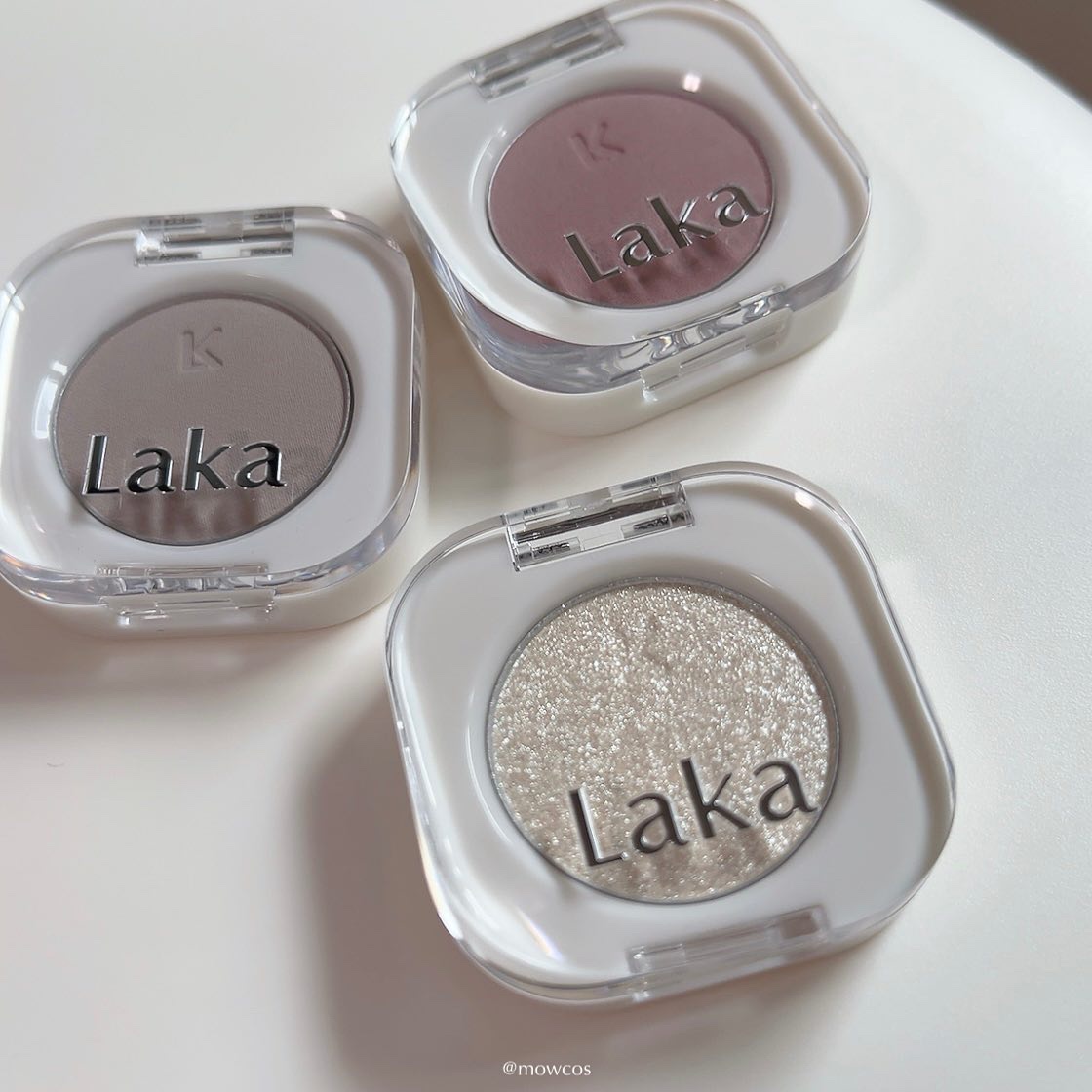 モノアイシャドウ 910 フォグ/Laka/単色アイシャドウを使ったクチコミ（1枚目）