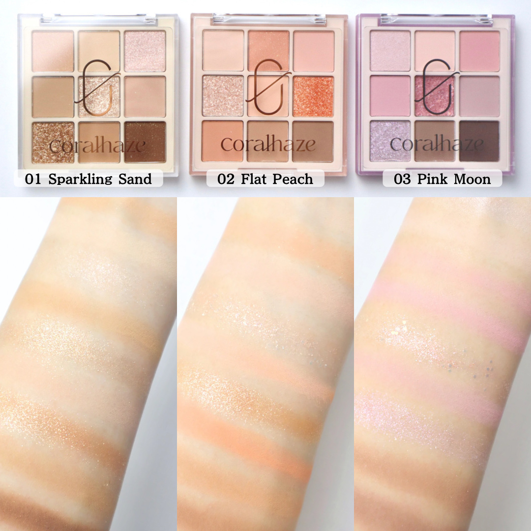 ムードブレンディングシャドウパレット/Coralhaze/アイシャドウパレットを使ったクチコミ（2枚目）
