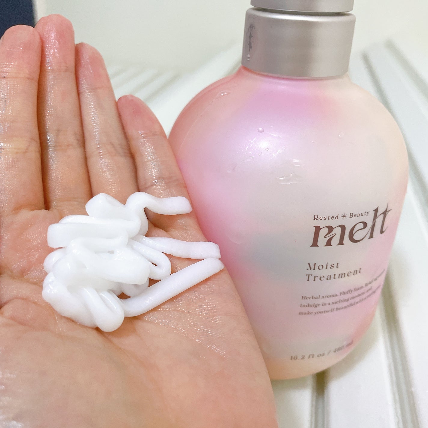 メルト モイストシャンプー/トリートメント/melt/市販シャンプーを使ったクチコミ(3枚目)