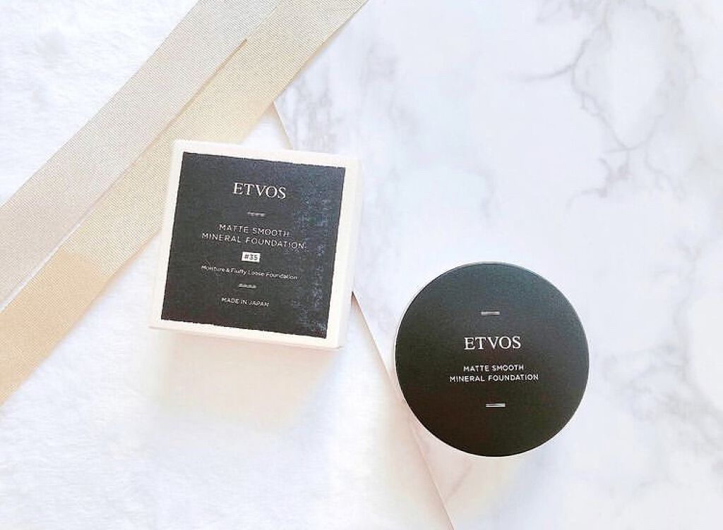マットスムースミネラルファンデーション/エトヴォス/パウダーファンデーションを使ったクチコミ（1枚目）