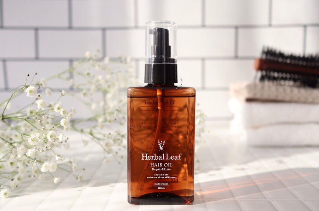 オーガニックヘアオイル フレッシュティーの香り/ハーバルリーフ/ヘアオイルを使ったクチコミ（1枚目）