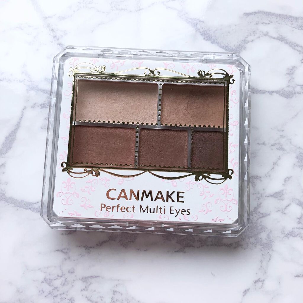 パーフェクトマルチアイズ/キャンメイク/アイシャドウパレットを使ったクチコミ（3枚目）