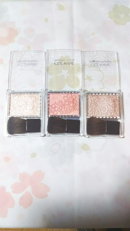 パールグロウハイライト/CEZANNE/パウダーハイライトを使ったクチコミ(1枚目)