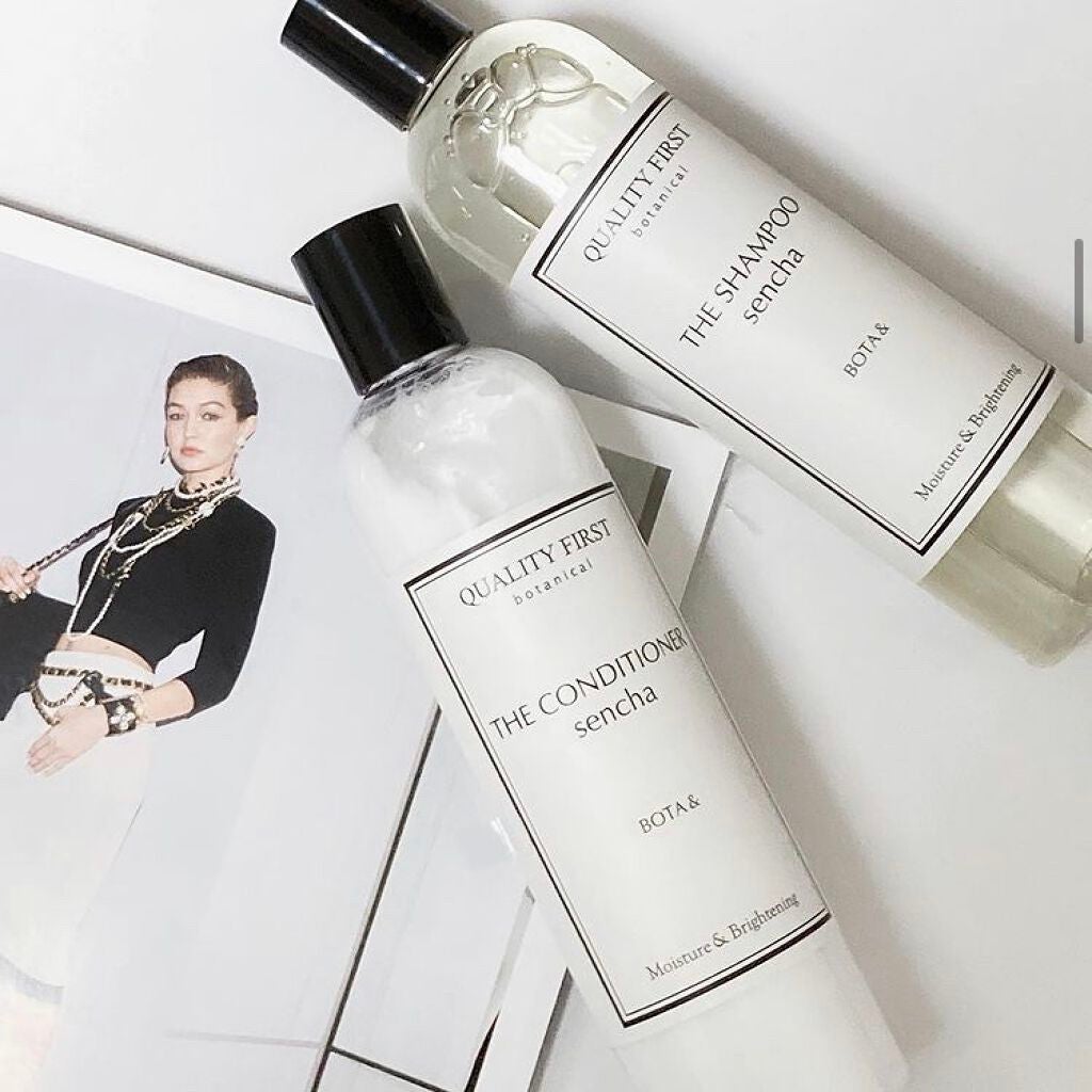 ボタアンド ザ シャンプー <sencha>/クオリティファースト/市販シャンプーを使ったクチコミ(1枚目)