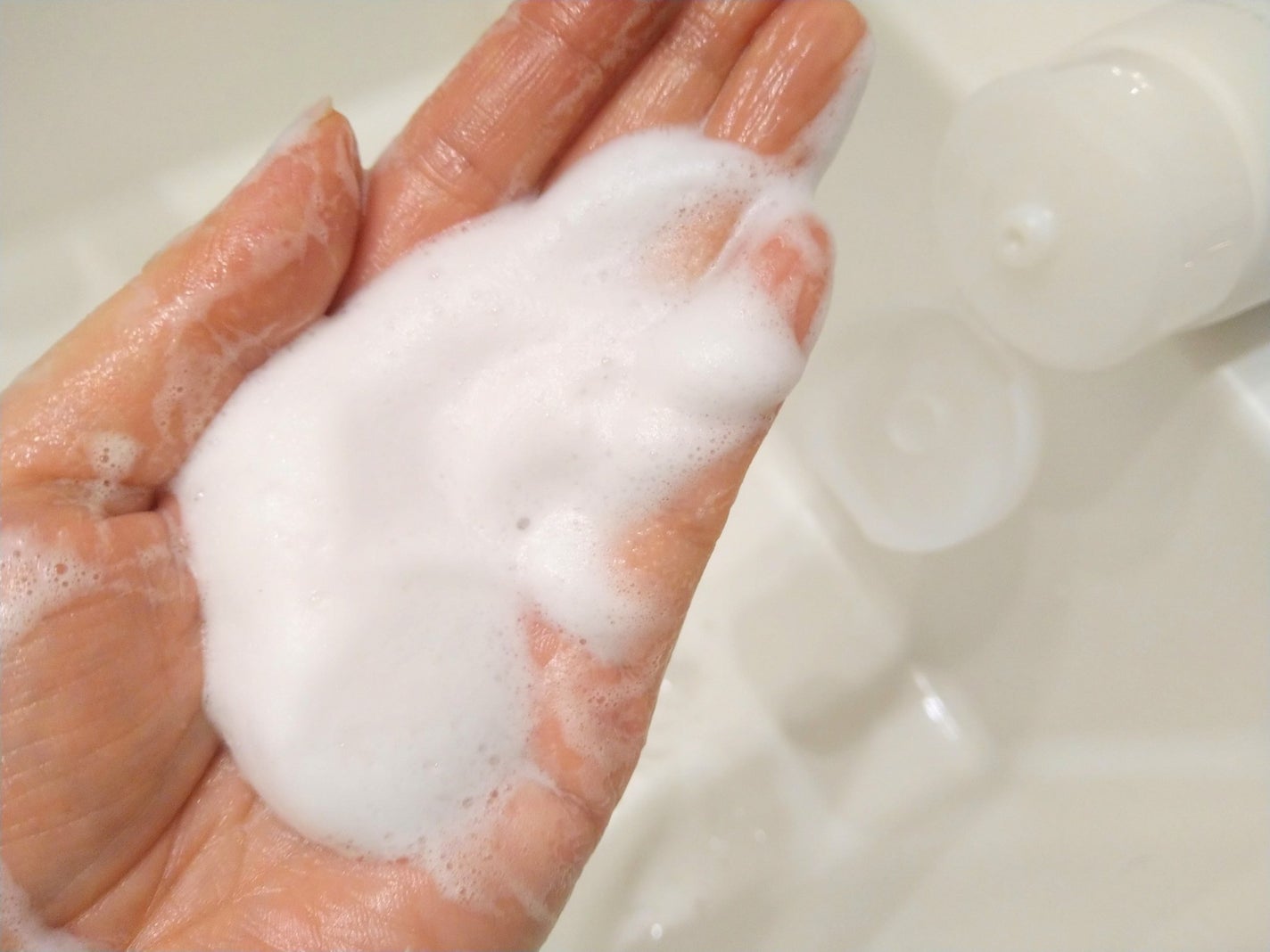 ダブルショットLHA毛穴ケアクレンジングフォーム /LUOKI/クレンジングクリームを使ったクチコミ(3枚目)