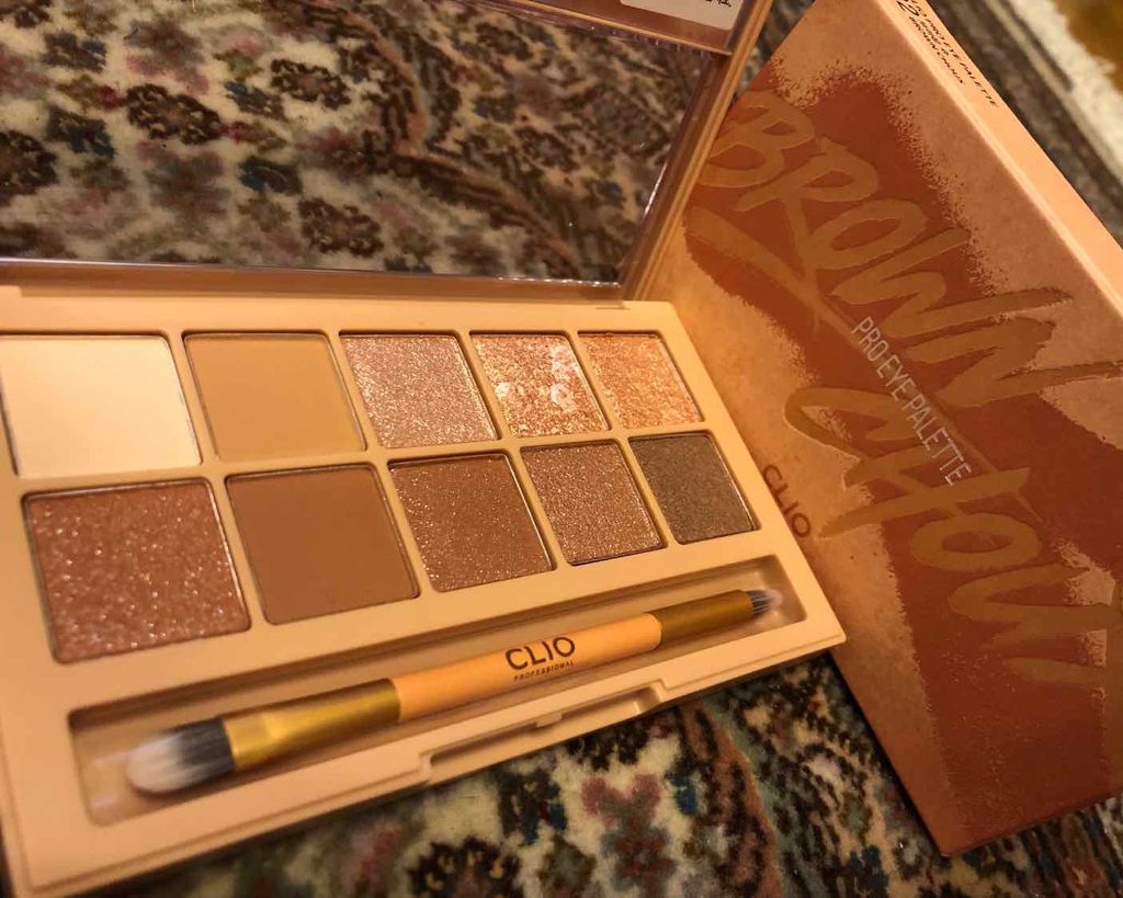プロ アイ パレット/CLIO/アイシャドウパレットを使ったクチコミ（2枚目）