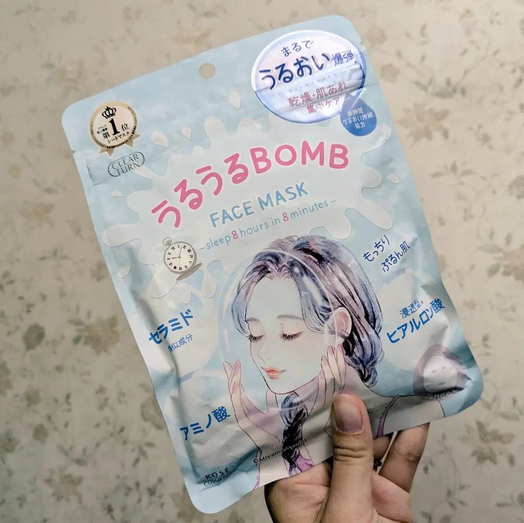うるうるBOMBマスク/クリアターン/シートマスク・パックを使ったクチコミ(1枚目)