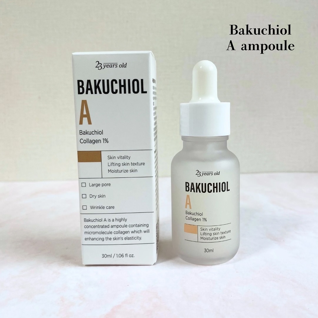 バクチオールAアンプル/23years old/美容液を使ったクチコミ（2枚目）