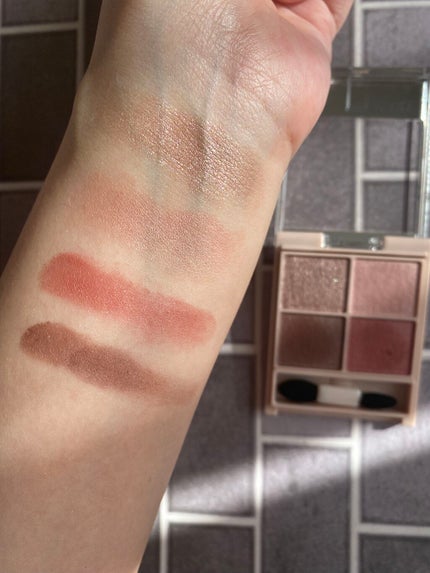 シルキースフレアイズ(マットタイプ)/キャンメイク/アイシャドウパレットを使ったクチコミ(2枚目)