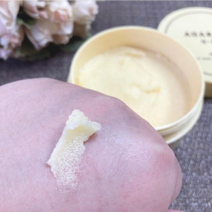 Q+Me スウィートボムタラソスクラブレモンティーの香り/AGARISM/バスト・ヒップケアを使ったクチコミ(4枚目)