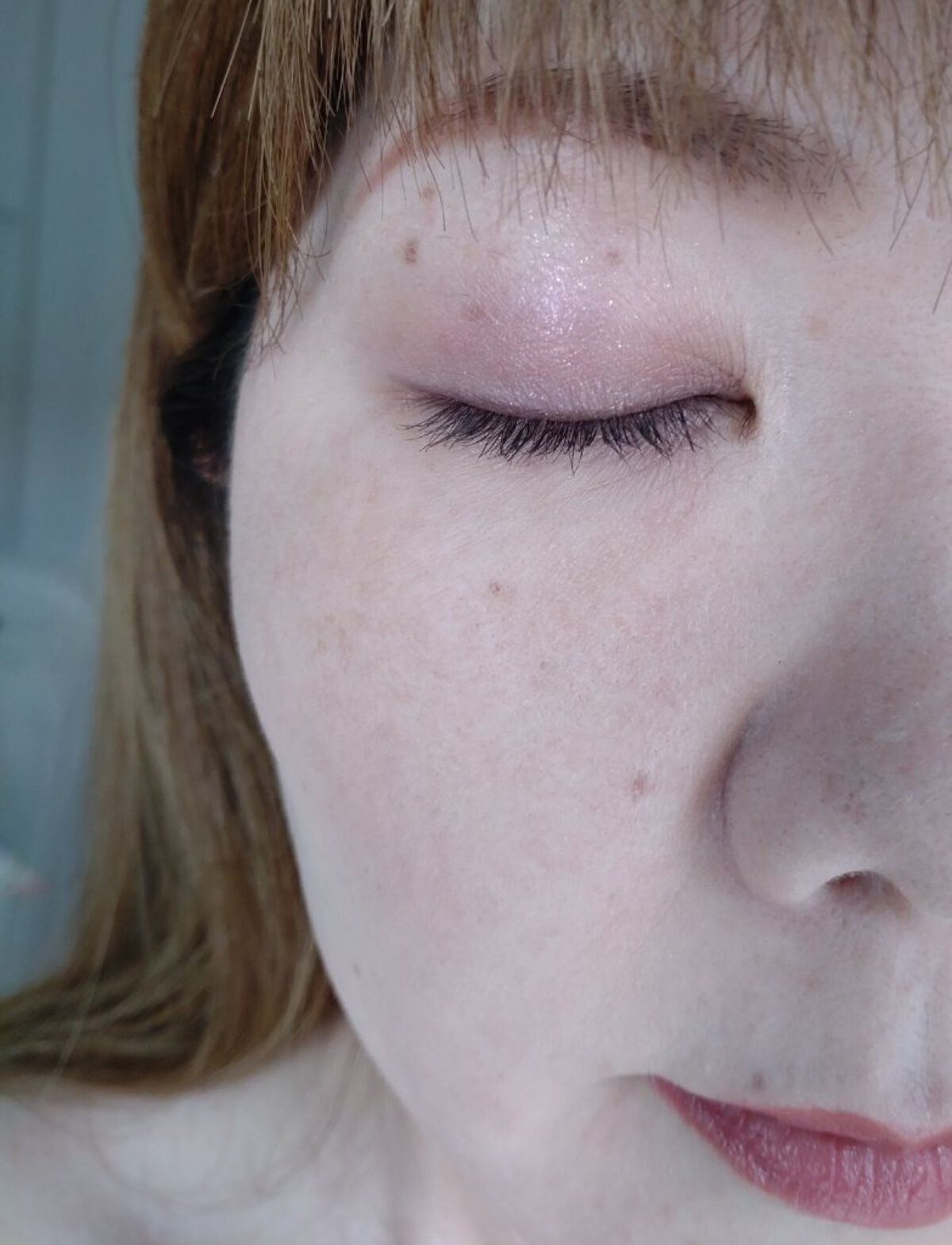 ルージュ ヴォリュプテ シャイン No.153 ロゼ ダンテル/YVES SAINT LAURENT BEAUTE/口紅を使ったクチコミ（2枚目）