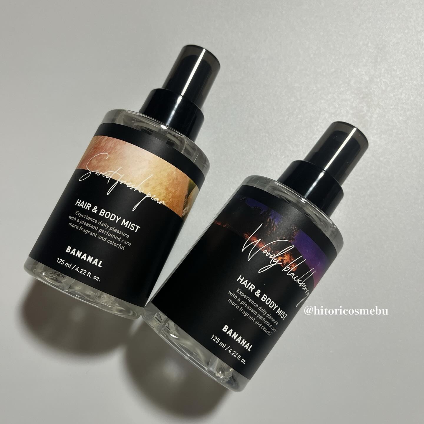 パフュームド ヘア＆ボディミスト Sweet Fresh Pear/BANANAL/ヘアミストを使ったクチコミ（2枚目）