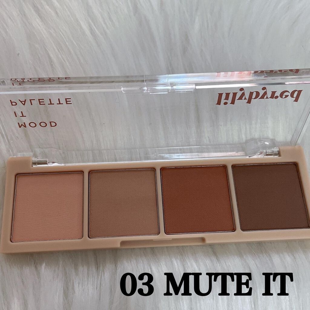 ムードイットパレット 03  Mute it/lilybyred/マルチパレットを使ったクチコミ（2枚目）