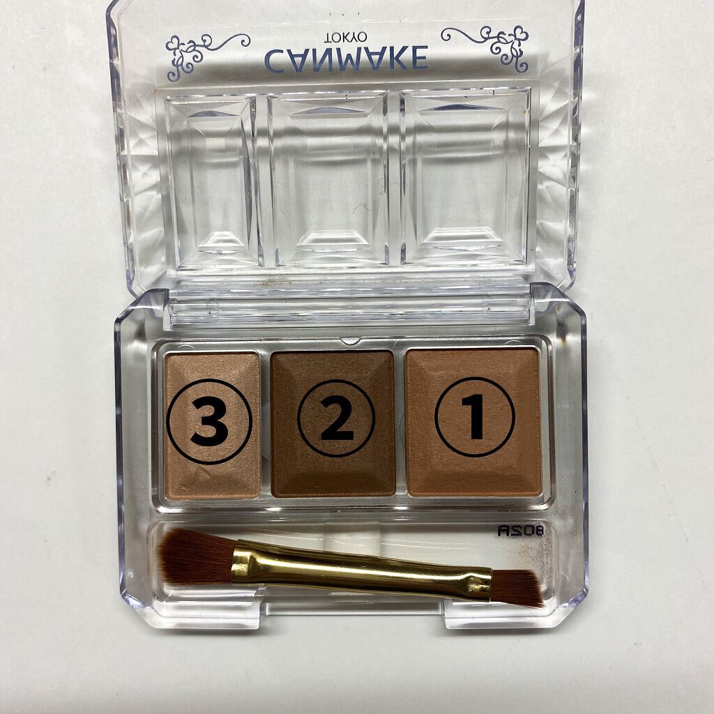 シークレットカラーアイズ/キャンメイク/アイシャドウパレットを使ったクチコミ（2枚目）