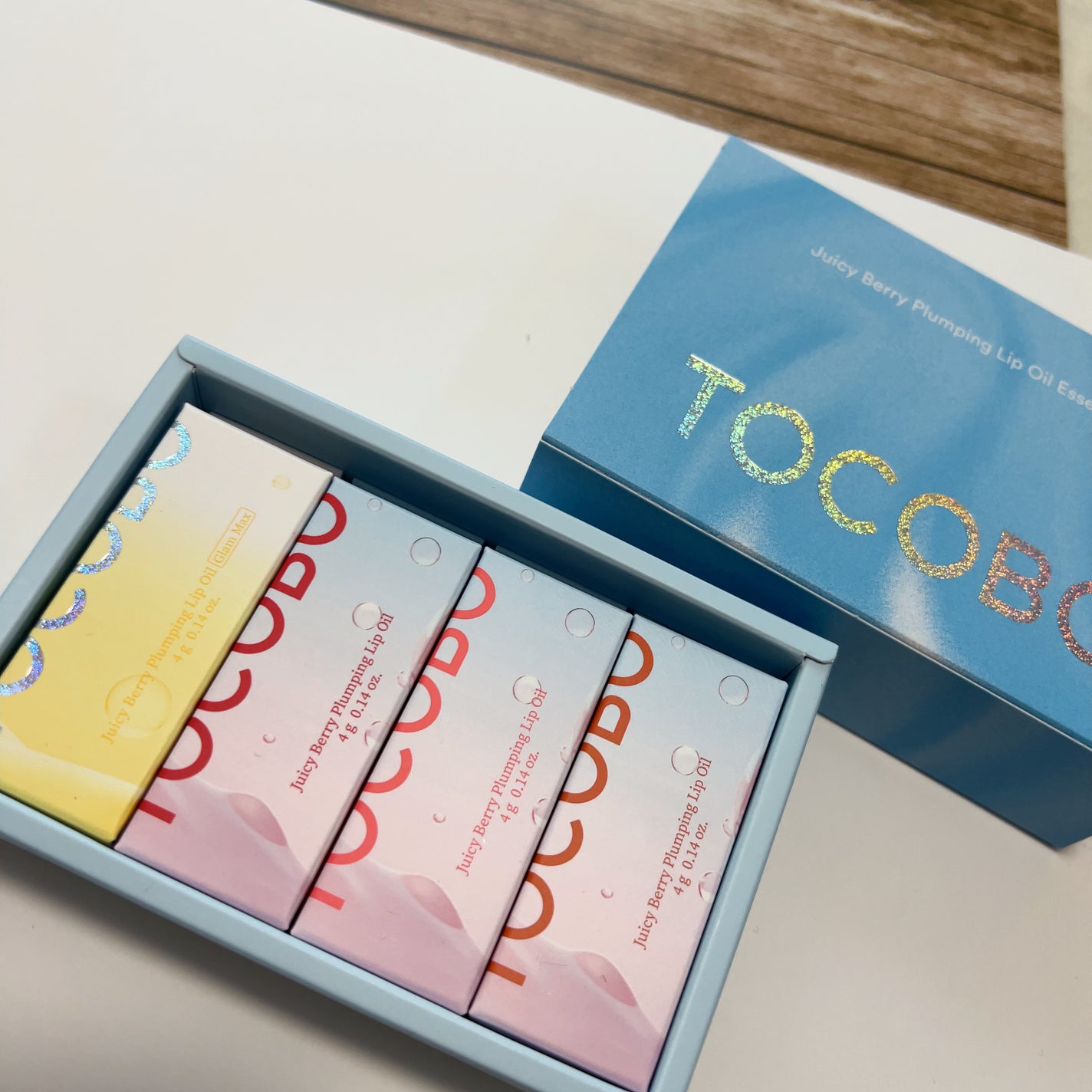 ジューシーベリープランピングリップオイル/TOCOBO/リップグロスを使ったクチコミ(3枚目)