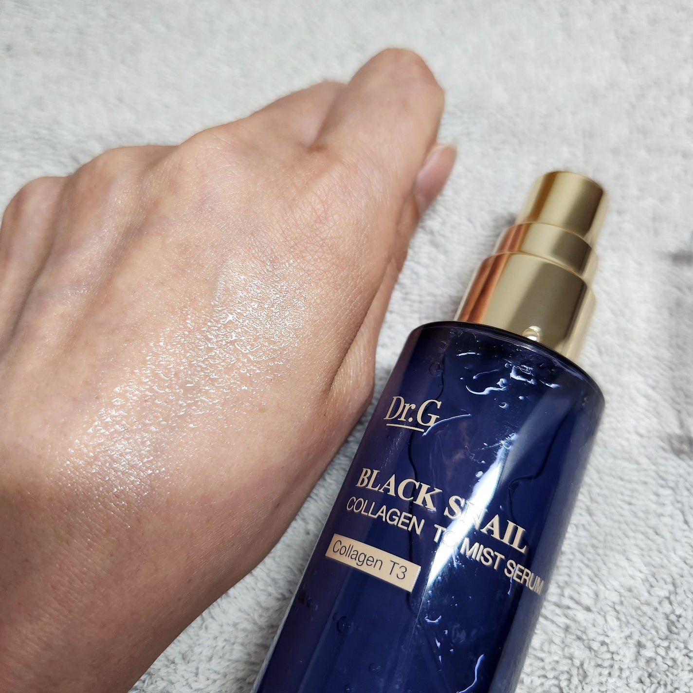 ドクタージー ブラックスネイル コラーゲンミスト/Dr.G/ミスト状化粧水を使ったクチコミ(3枚目)