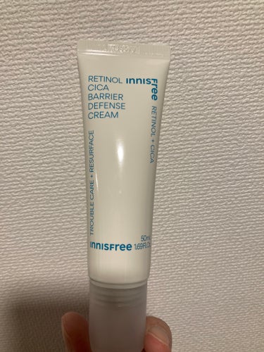  レチノール シカ  ディフェンス クリーム/innisfree/フェイスクリームを使ったクチコミ（1枚目）