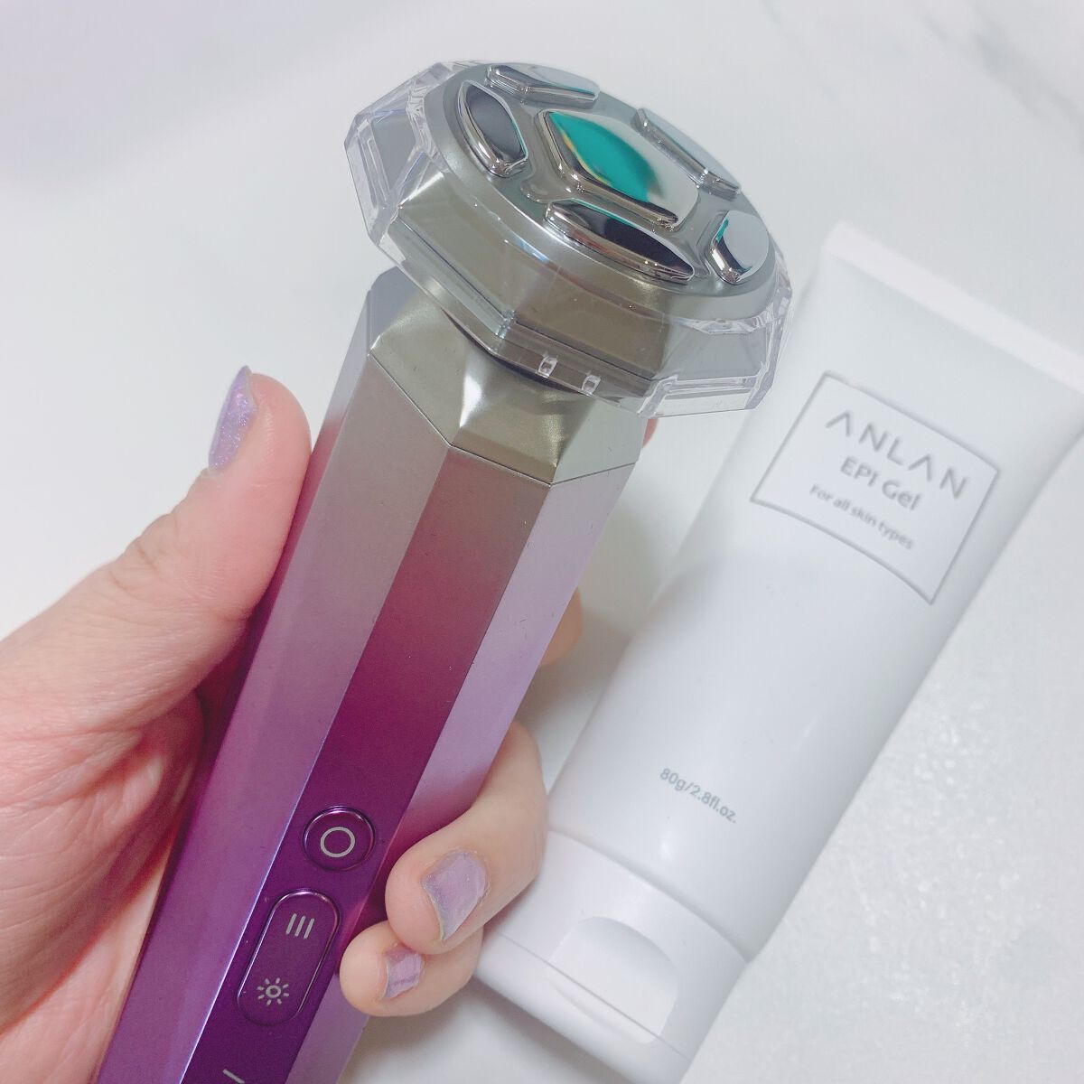 RF温冷美顔器/ANLAN/美顔器・マッサージを使ったクチコミ(2枚目)