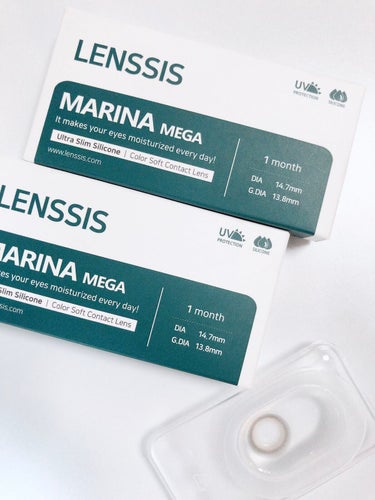 マリナシリーズ	 マリナチョコ/LENSSIS/カラーコンタクトレンズを使ったクチコミ（3枚目）