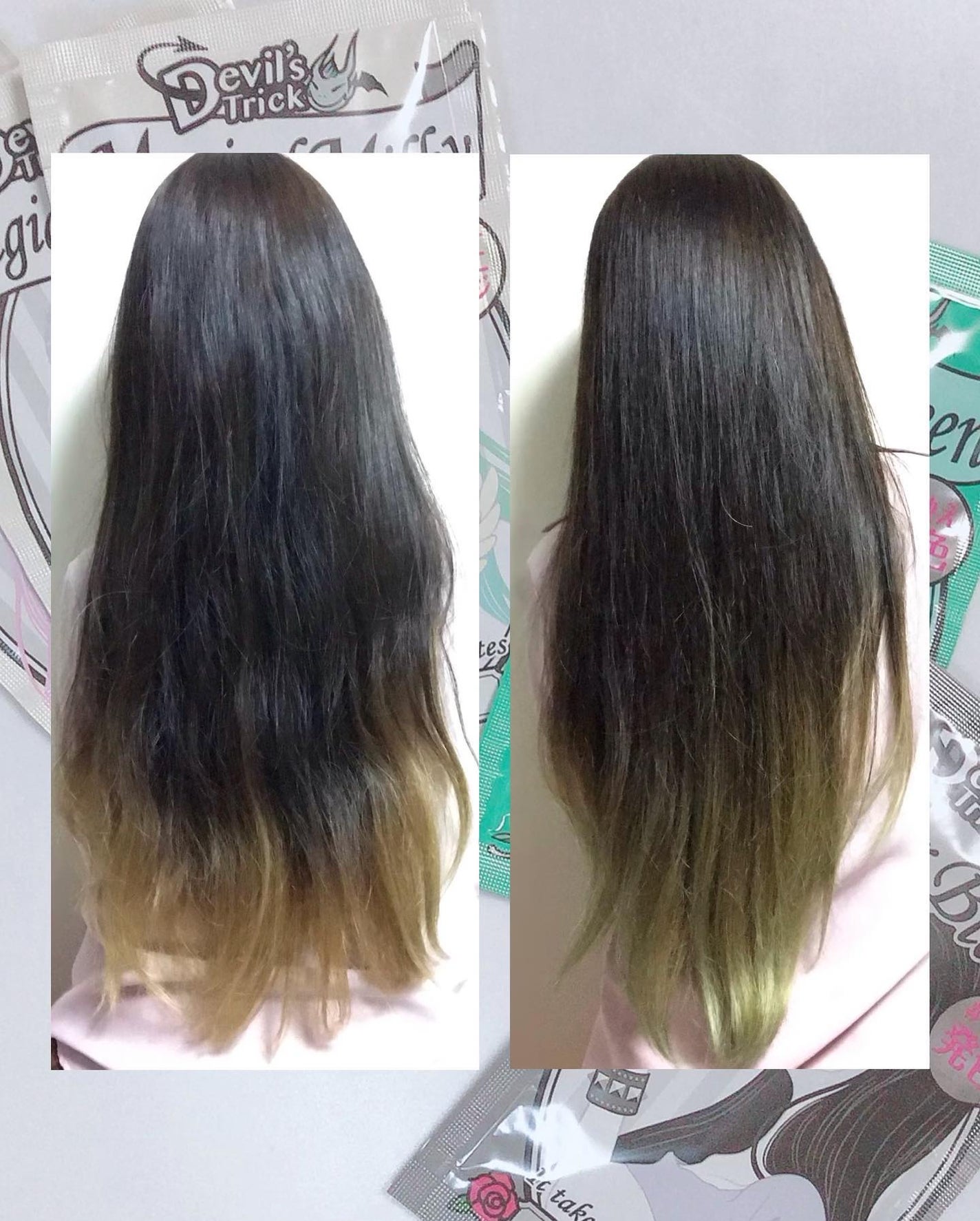 デビルズトリック/クイスクイス/ヘアカラーを使ったクチコミ(5枚目)