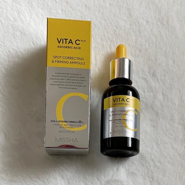 ◇MISSHA VITAC FIRMING AMPOULE 30ml

メガ割での購入品 割引で2000円ちょい

✓ビタCリポソームフォーミュラ33%配合
✓皮膚刺激テスト済み
✓イギリス産純度99%