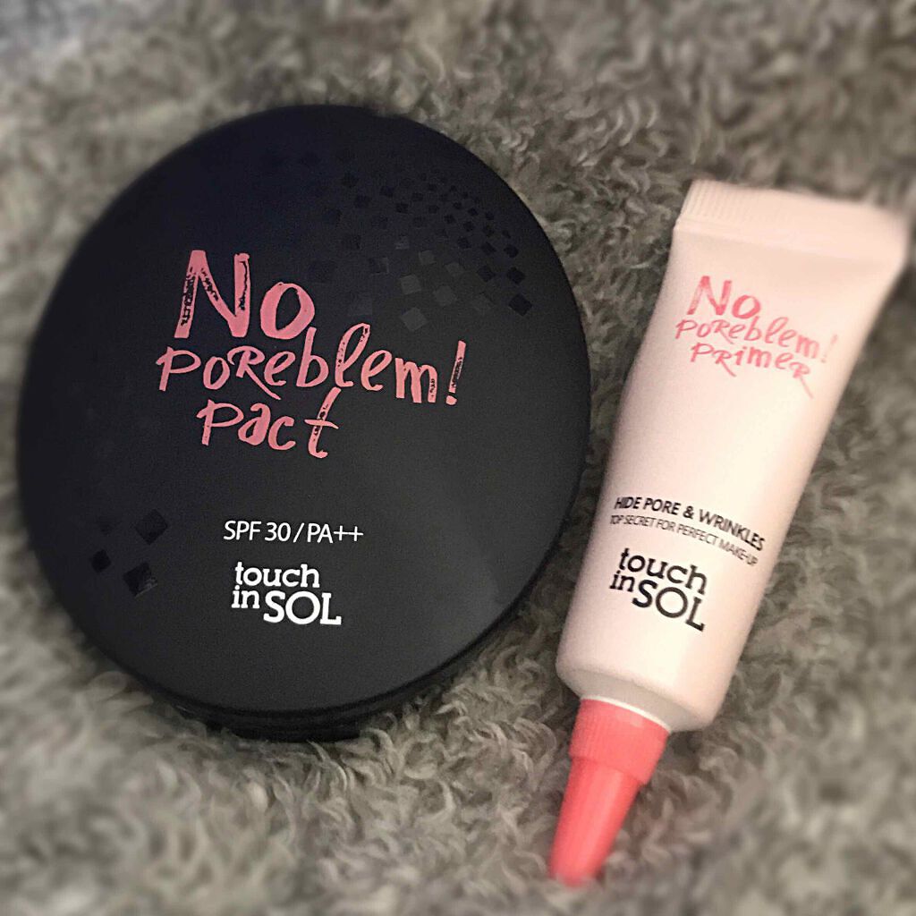 ノーポアブレム　パクト/touch in SOL /プレストパウダーを使ったクチコミ（1枚目）