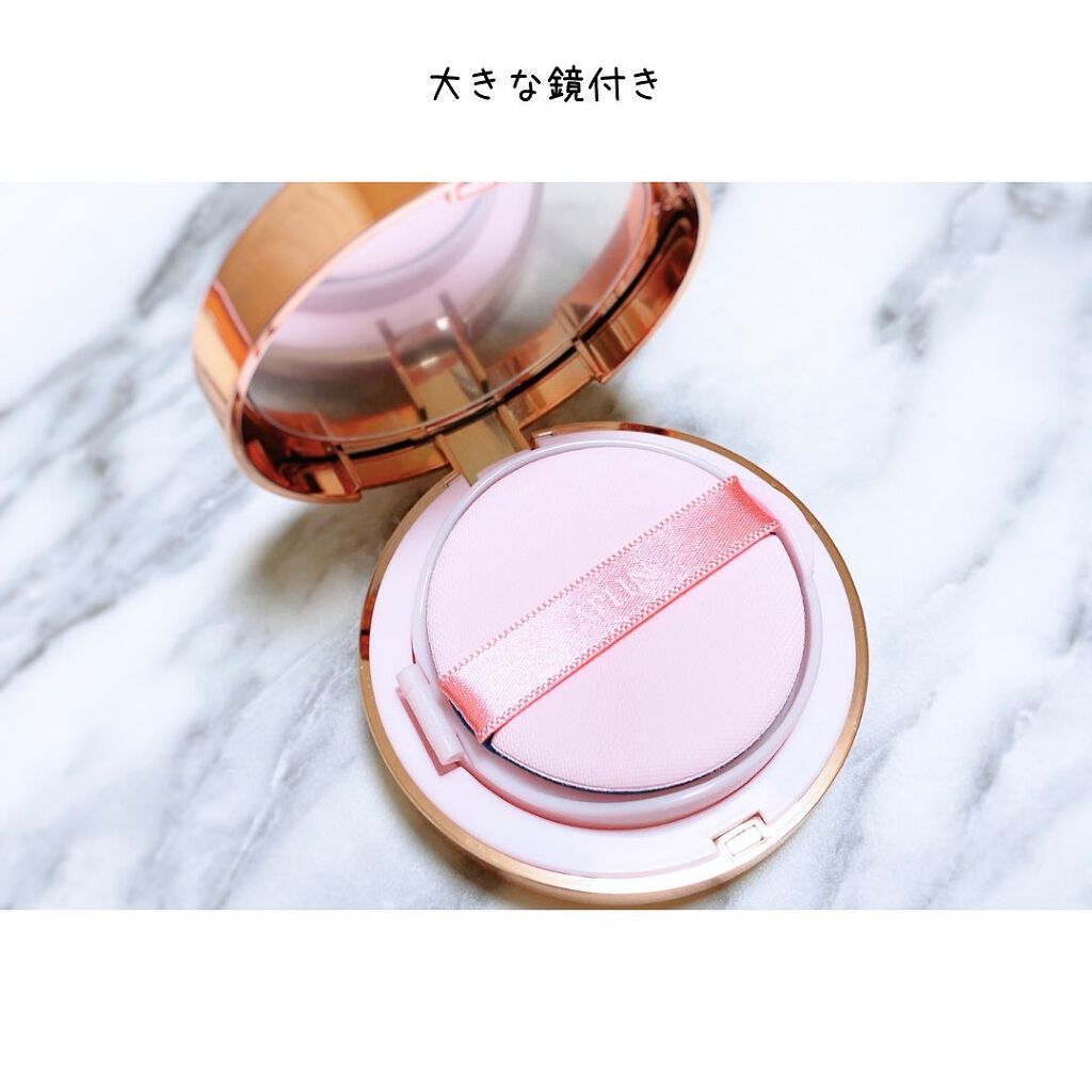 ピンクティーツリーカバークッション/APLIN/クッションファンデーションを使ったクチコミ(3枚目)