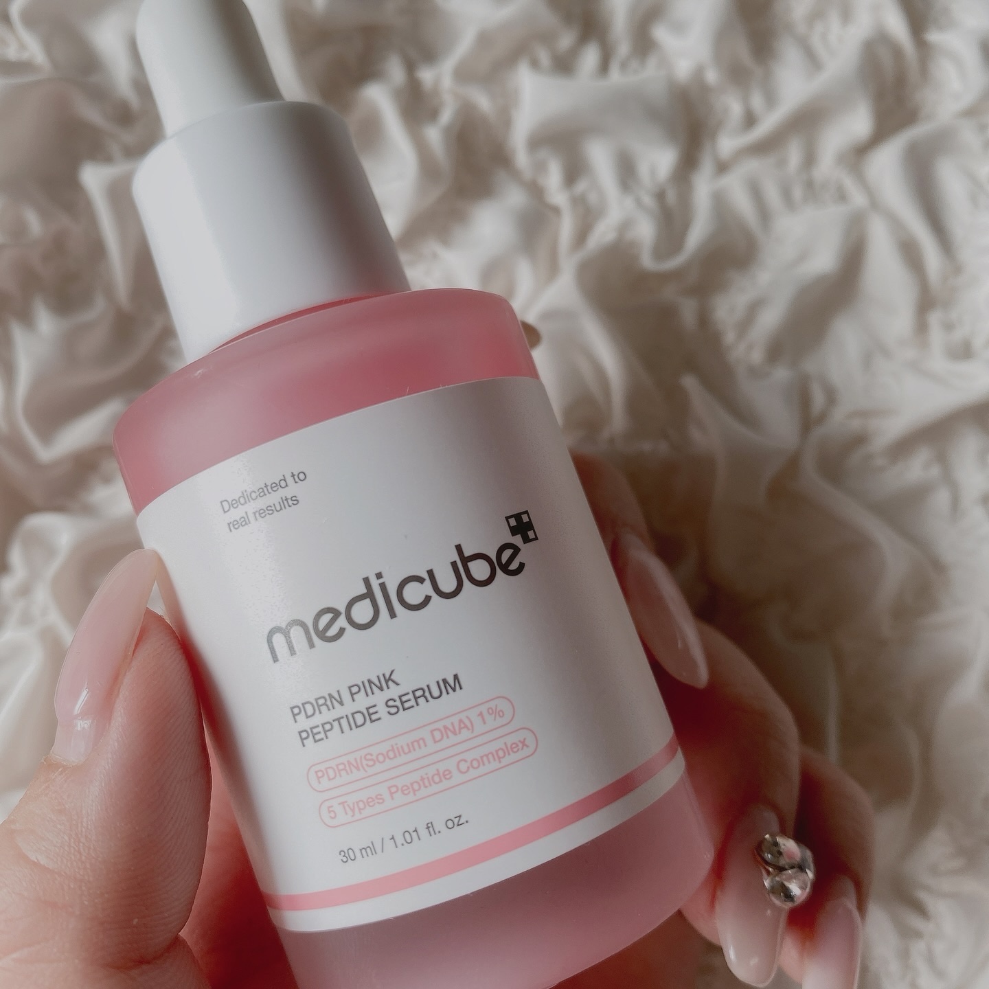 PDRNピンクアンプル PDRN 10,000ppm配合/MEDICUBE/美容液を使ったクチコミ（2枚目）