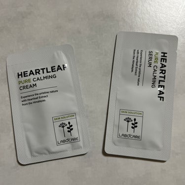 ラボケア ハートリーフピュアカーミングクリーム/MEDIHEAL/フェイスクリームを使ったクチコミ（1枚目）