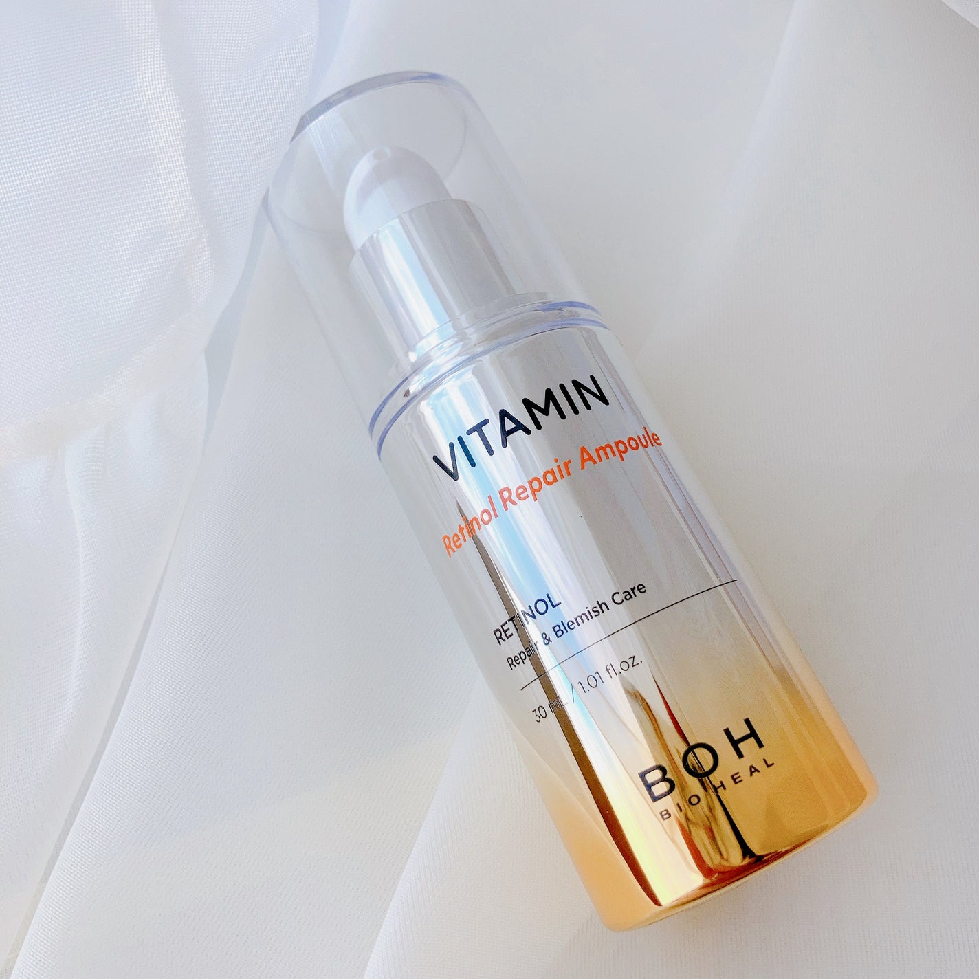 ビタミンレチノールリペアアンプル/BIOHEAL BOH/美容液を使ったクチコミ(2枚目)