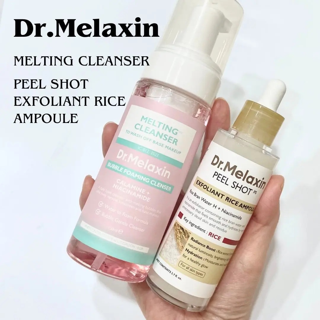 メルティングクレンザー/Dr.Melaxin/クレンジングウォーターを使ったクチコミ（1枚目）