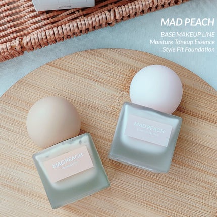 マッドピーチ スタイルフィットファンデーション/MAD PEACH/リキッドファンデーションを使ったクチコミ(2枚目)