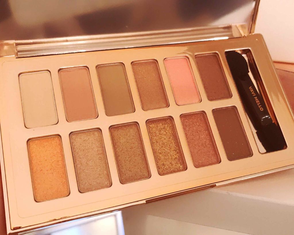 バレンタインボックス/VAVI MELLO/アイシャドウパレットを使ったクチコミ(2枚目)